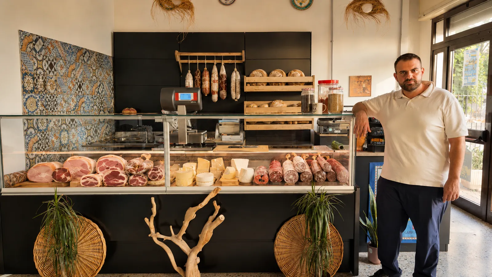 L'interno della bottega