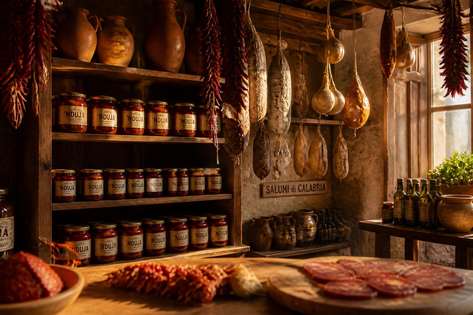 L'interno della bottega di Enrico